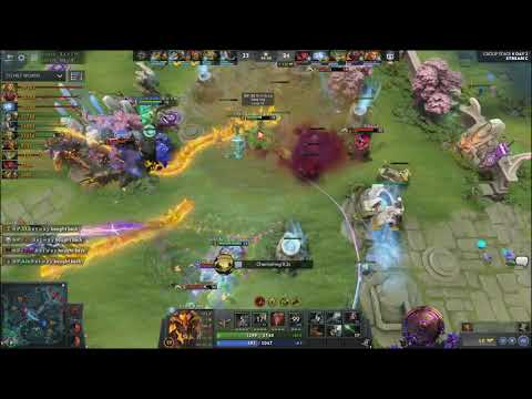 OG vs NiP group stage OG takes game one against NiP