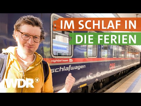 Mit dem Nachtzug in den Urlaub: Nachhaltig und Entspannt? | neuneinhalb | WDR