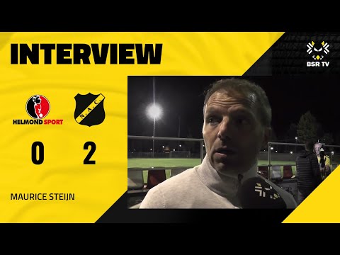 BSR TV: Maurice Steijn na Helmond Sport - NAC (0-2)