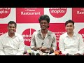 Kpy Bala Inaugurates Madras Maplai Multi Cuisine Fine Dine Restaurant Opens In Chennai