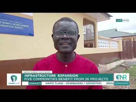 Infrastructure Expansion: Five Communities Benefit From 26 Projects | Kenyasi No. 1