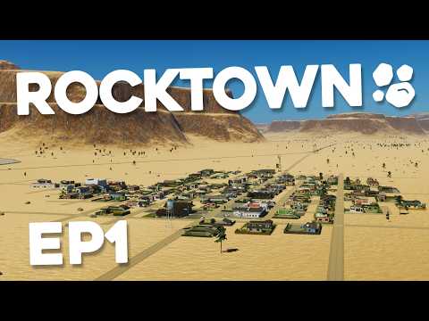 Building a COUNTRY Off The MINING INDUSTRY - Cities Skylines 2 RockTown #1