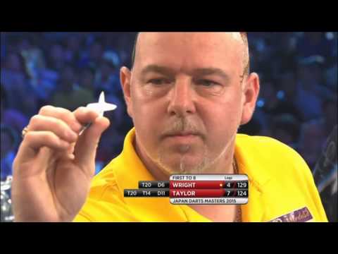 Peter Wright Brilliant Finishes! Japan Darts Masters 2015