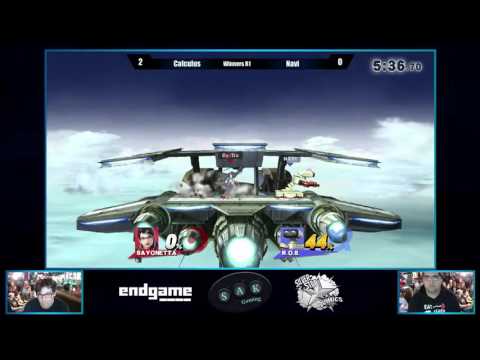 Rise 2016 Top 32 WR1 - Calculus (Bayonetta) vs Navi (R.O.B.)