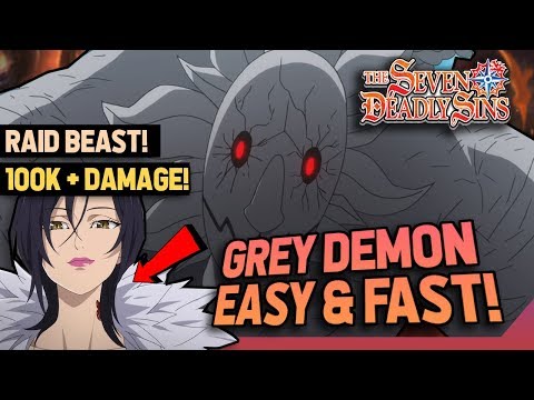TERNYATA MERLIN?! BEST TEAM FOR GREY DEMON DEATHMATCH | Seven Deadly Sins: Grand Cross