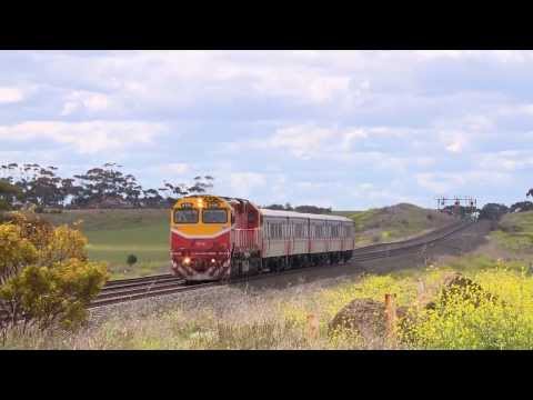 Passenger Trains In Australia: Vline N Class Locomotive Hauled Trains - PoathTV Railways