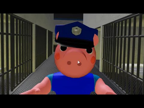 ROBLOX PIGGY 2 OFFICER GEORGE JUMPSCARE - Roblox Piggy rp