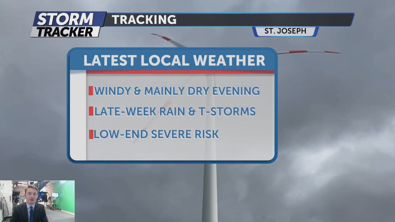 Tracking late-week rain and t-storm chances