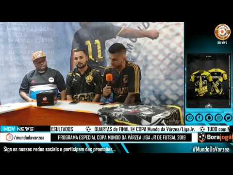 Xeque mate futsal da cidade Tiradentes no programa mundo da várzea