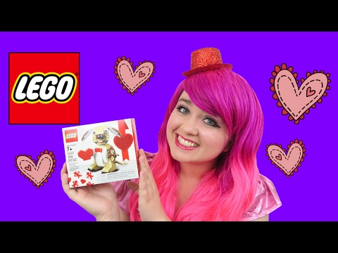 LEGO Valentine's Day Cupid Dog Set | TOY REVIEW | KiMMi THE CLOWN Video