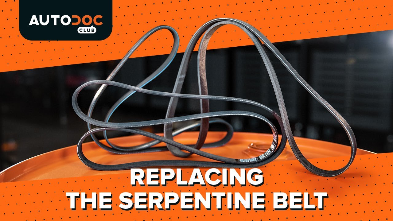 How to change serpentine belt on a car – replacement tutorial