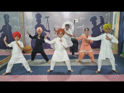 Kids' Bhangra || Song Top Notch Gabru || Singer Vicky || Jassar Creations Artistry Academy Kurali