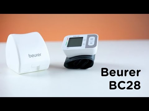 Riešinis kraujospūdžio matuoklis Beurer BC 28 video
