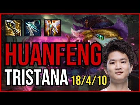 HUANFENG - TRISTANA vs. SAMIRA ADC | KR GRANDMASTER | PATCH 10.25