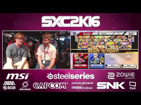 SXC2K16 - Smash 4 - Nothing (Fox) vs Ignis (Robin) - Losers Bracket