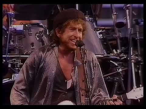 Grateful Dead  7 4 87  (Set 2)  W/ Bob Dylan - [4k Dgital Remaster]  [Healy/Pearson Ultramatrix]