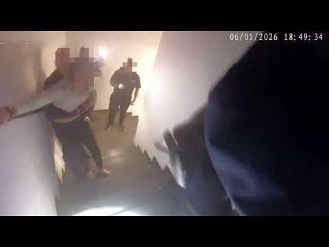 Pożar w Płocku. Policja pokazała film z akcji