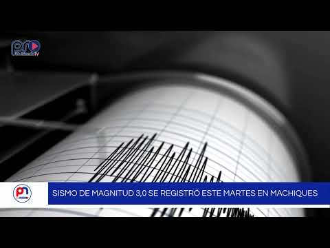 Sismo de magnitud 3,0 se registró este martes en Machiques