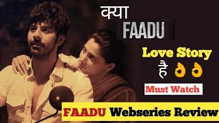 Faadu a love story review | Faadu a Love story Explained in hindi | #review #faadu #webseries