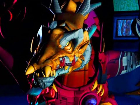 BEAST MACHINES "Optimus Primal destroys Cybertron" Pt 2 of 3