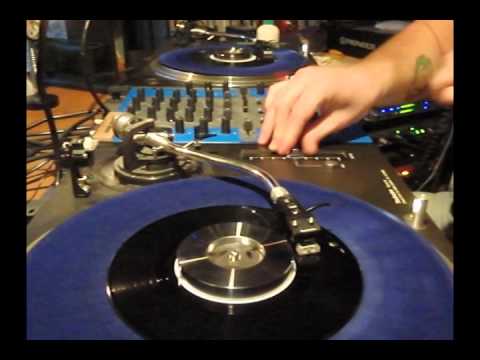DJ Osmose 7 inch vinyl record stabilizer demo mix - Disco & Hip-Hop 45's