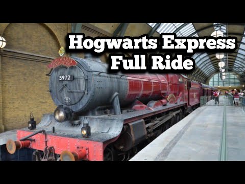 Hogwarts Express Complete Experience HD | Universal Island of Adventure | Harry Potter