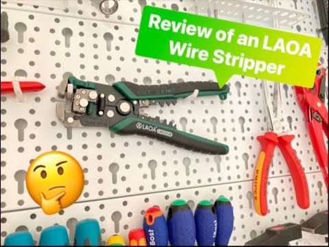 Review of an LAOA AWG10-22 Automatic Wire Stripper