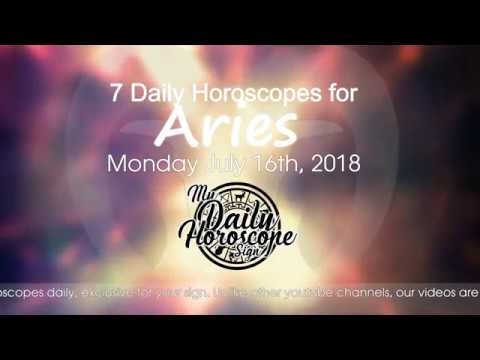 Aries's Daily Horoscope for Monday July 16th, 2018