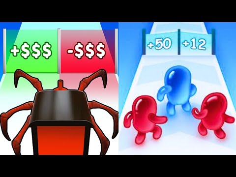 Monster Evolution vs Join Blob Clash 3D Asmr Gameplay