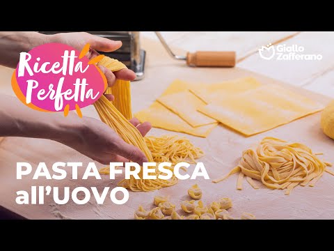 ❤️ FRESH EGG PASTA - PERFECT RECIPE and ALL FORMATS!😍🍝🍴
