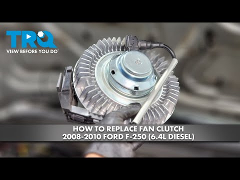 How to Replace Fan Clutch 2008-2010 Ford F-250 (6.4L Diesel)