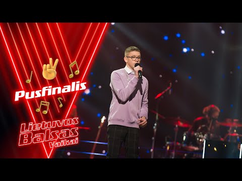Elvitas Klimas - Adore You | Semi final | The Voice Kids. Lithuania S3