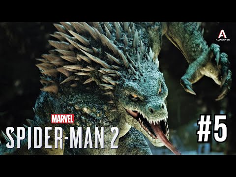 SPIDER-VENOM MELAWAN LIZARD RAKSASA! Marvel's Spider-Man 2 ULTIMATE DIFFICULTY Gameplay #5 #ALPARKER