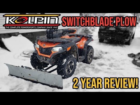 Kolpin Switchblade 2 Year Review and Test | CFMoto CForce 600 Takes on Heavy, Wet Snow!