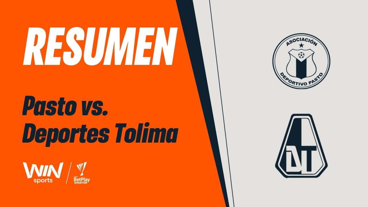Deportivo Pasto vs Deportes Tolima Highlights