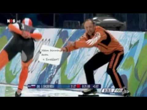 SVEN KRAMER FOUTE WISSEL/DSQ/GRAPPIGE FOTO'S!!