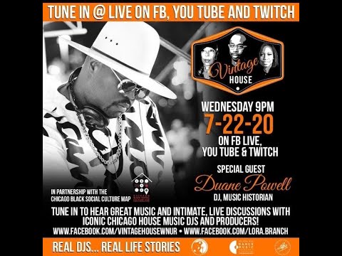 Duane Powell live on Vintage House