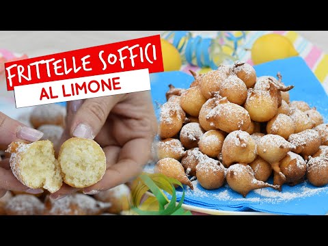 Frittelle soffici al limone: ricetta golosissima di Carnevale