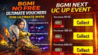 Download lagu 😍BGMI NEXT UC UP EVENT | BGMI NO FREE VOUCHERS FOR ULTIMATE M416 | GOT FLAME M416 WITH HIT EFFECT mp3