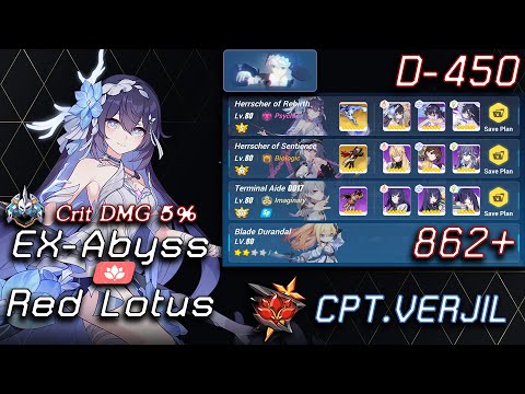 [Honkai Impact 3] EX Abyss Red Lotus - Kallen (862 Pts) D-450