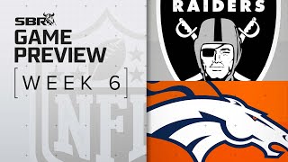 NFL Picks Week 6 🏈 | Raiders vs. Broncos + Best Bets And NFL Predictions