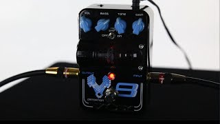 VOX In The Studio: Freddy DeMarco demos the V8 Distortion Guitar Pedal