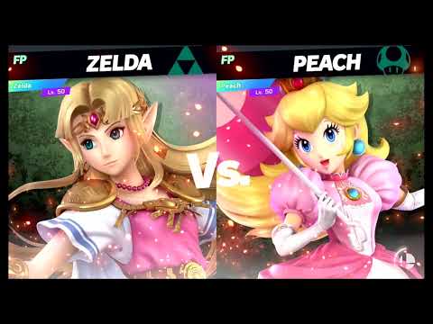 Super Smash Bros Ultimate Amiibo Fights – Zelda vs the World #13 Zelda vs Peach