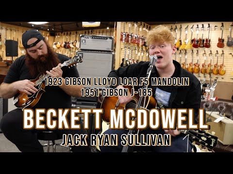 Thumbnail for Beckett McDowell "Brown Eyed Girl" - 1923 Gibson Lloyd Loar F5 Mandolin & 1951 Gibson J-185 by L.A.B., Jam session, P.O.D.