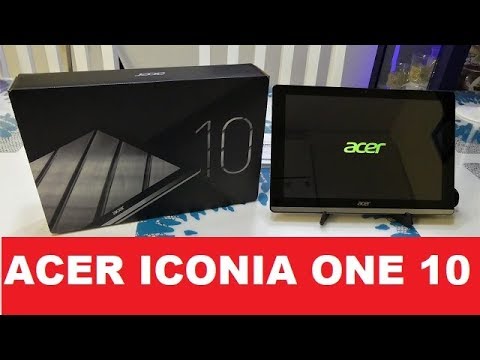 Acer Iconia One Tab 10 B3-A50FHD Unboxing