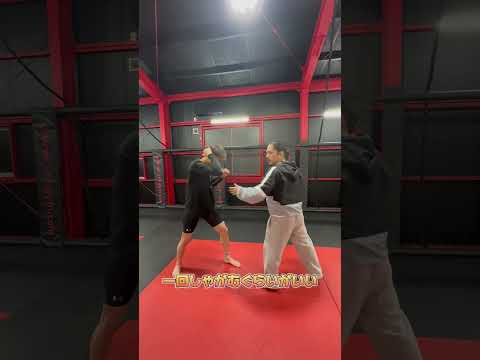 タックルにつなげやすいコンビネーション② #格闘技 #総合格闘技 #mma #タックル