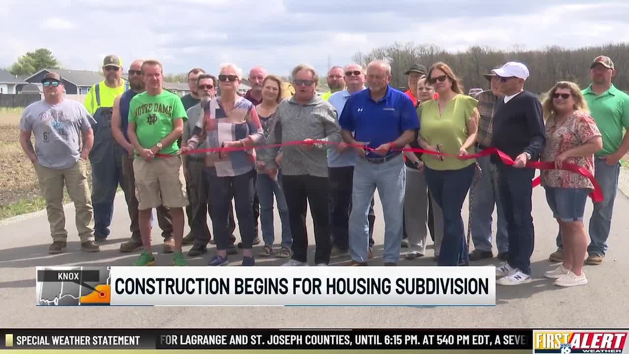 Knox breaks ground on first housing subdivision in 20 years