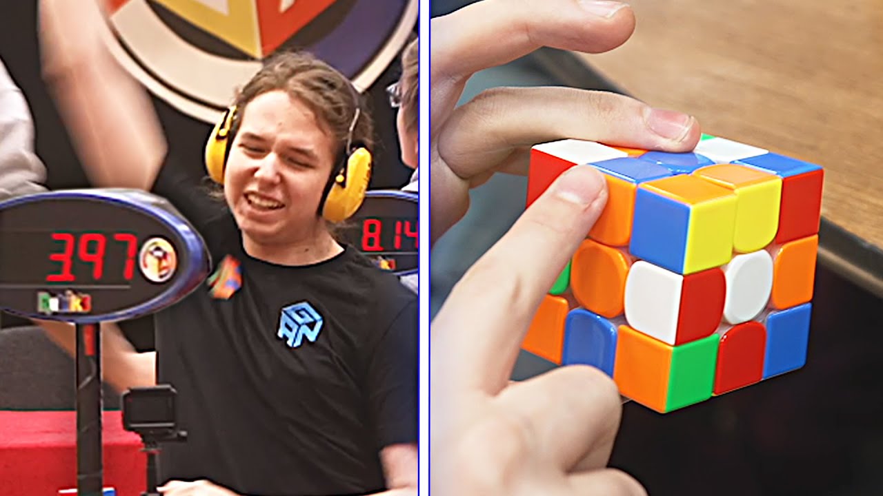 Tymon breaks down his brilliant 3.97 seconds Rubik's cube solve