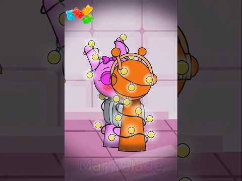 Sprunki Love Shock 💖⚡️ When a Kiss Turns Electric!