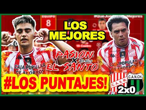 #LosPuntajes - San Martín de Tucumán 2x0 Nueva Chicago - Torneo 2026